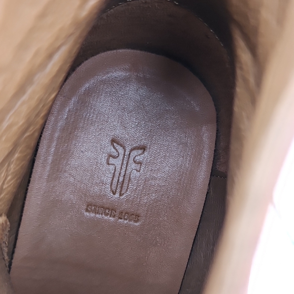 Frye Chestnut Brown Leather Chukka Boots 10 D - Picture 5 of 10